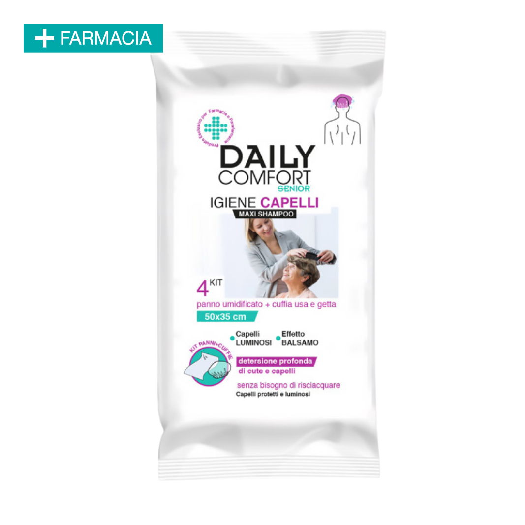 cuffie-e-shampoo-con-panno-per-anziani cuffia e shampoo per lavare anziani