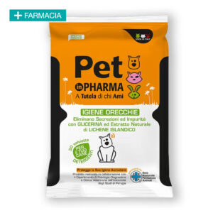 salviette per pulire orecchie cane