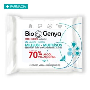 salviette igienizzanti con alcol