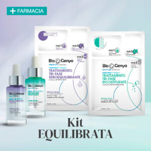 kit sieri e maschere viso pelle equilibrata